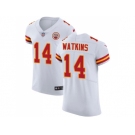 Nike Kansas City Chiefs #14 Sammy Watkins White Men Stitched NFL Vapor Untouchable Elite Jersey