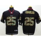 Nike Kansas City Chiefs #25 Jamaal Charles Black jerseys(Elite Camo Fashion)