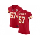 Nike Kansas City Chiefs #57 Breeland Speaks Red Team Color Men Stitched NFL Vapor Untouchable Elite Jersey