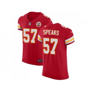 Nike Kansas City Chiefs #57 Breeland Speaks Red Team Color Men Stitched NFL Vapor Untouchable Elite Jersey