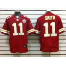 nike nfl jerseys kansas city chiefs #11 smith red[Elite]