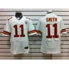 nike nfl jerseys kansas city chiefs #11 smith white[Elite]