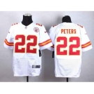 nike nfl jerseys kansas city chiefs #22 peters white[Elite][peters]