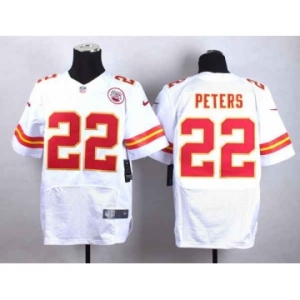 nike nfl jerseys kansas city chiefs #22 peters white[Elite][peters]