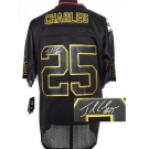 nike nfl jerseys kansas city chiefs #25 charles black[Elite lights out signature]