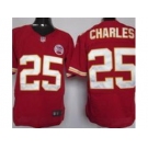 nike nfl jerseys kansas city chiefs #25 charles red[elite]