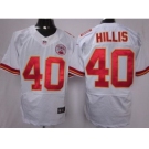 nike nfl jerseys kansas city chiefs #40 hillis white[Elite]