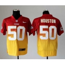 nike nfl jerseys kansas city chiefs #50 houston red-yellow[Elite drift fashion][second version][houston]