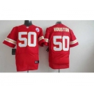 nike nfl jerseys kansas city chiefs #50 houston red[Elite][houston]