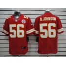 nike nfl jerseys kansas city chiefs #56 d.johnson red[Elite]