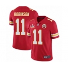 Kansas City Chiefs #11 Demarcus Robinson Red 2021 Super Bowl LV Jersey