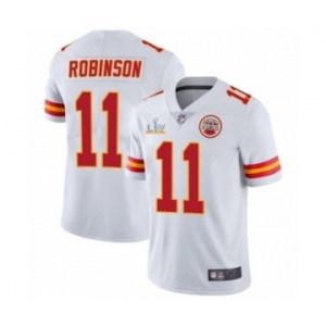 Kansas City Chiefs #11 Demarcus Robinson White Super Bowl LV Jersey