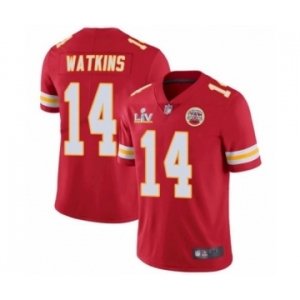 Kansas City Chiefs #14 Sammy Watkins Red 2021 Super Bowl LV Jersey