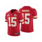 Kansas City Chiefs #15 Patrick Mahomes II Red Super Bowl LV Jersey