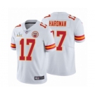 Kansas City Chiefs #17 Mecole Hardman White 2021 Super Bowl LV Jersey