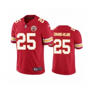Kansas City Chiefs #25 Clyde Edwards-Helaire Red 2020 NFL Draft Vapor Limited Jersey