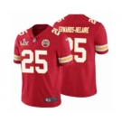 Kansas City Chiefs #25 Clyde Edwards Helaire Red Super Bowl LV Jersey