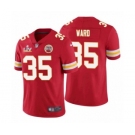 Kansas City Chiefs #35 Charvarius Ward Red 2021 Super Bowl LV Jersey