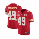 Kansas City Chiefs #49 Daniel Sorensen Red 2021 Super Bowl LV Jersey