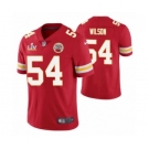 Kansas City Chiefs #54 Damien Wilson Red 2021 Super Bowl LV Jersey