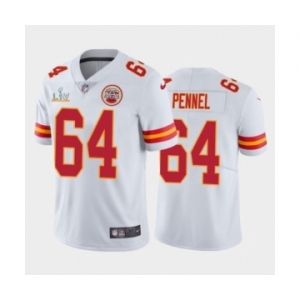 Kansas City Chiefs #64 Mike Pennel White 2021 Super Bowl LV Jersey