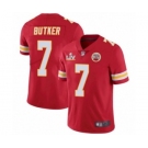 Kansas City Chiefs #7 Harrison Butker Red 2021 Super Bowl LV Jersey