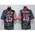 Men Nike Kansas City Chiefs #15 Mahomes 2020 USA Nike Camo Salute to Service Limited Jersey