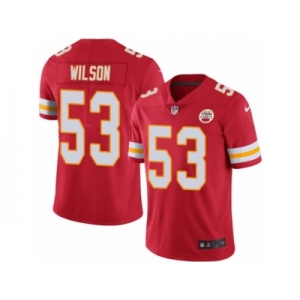Men Nike Kansas City Chiefs #53 Ramik Wilson Red Team Color Vapor Untouchable Limited Player NFL Jersey