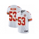 Men Nike Kansas City Chiefs #53 Ramik Wilson White Vapor Untouchable Limited Player NFL Jersey