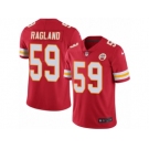 Men Nike Kansas City Chiefs #59 Reggie Ragland Red Team Color Vapor Untouchable Limited Player NFL Jersey