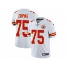 Men Nike Kansas City Chiefs #75 Cameron Erving White Vapor Untouchable Limited Player NFL Jersey