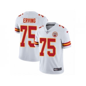 Men Nike Kansas City Chiefs #75 Cameron Erving White Vapor Untouchable Limited Player NFL Jersey