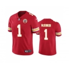 Men's Kansas City Chiefs #1 Jerick McKinnon Red Vapor Untouchable Limited Stitched Football Jersey