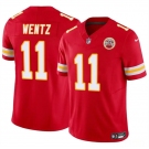 Men’s Kansas City Chiefs #11 Carson Wentz Red 2023 F.U.S.E Vapor Untouchable Limited Football Stitched Jersey