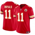 Men's Kansas City Chiefs #11 Jalen Royals Red 2025 Draft F.U.S.E. Vapor Untouchable Limited Football Stitched Jersey