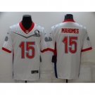 Men's Kansas City Chiefs #15 Patrick Mahomes Nike White 2022 AFC Pro Bowl Game Jersey