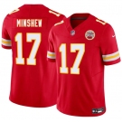 Men's Kansas City Chiefs #17 Gardner Minshew Red 2025 F.U.S.E. Vapor Untouchable Limited Football Stitched Jersey
