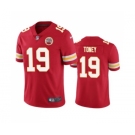 Men's Kansas City Chiefs #19 Kadarius Toney Red Vapor Untouchable Limited Stitched Football Jersey