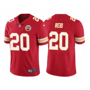 Men's Kansas City Chiefs #20 Justin Reid Red Vapor Limited Football Jersey Stitched