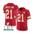 Men's Kansas City Chiefs #21 Bashaud Breeland Red Team Color Vapor Untouchable Limited Player Super Bowl LIV Bound Football Jersey