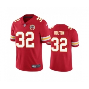 Men's Kansas City Chiefs #32 Nick Bolton Red Vapor Untouchable Limited Stitched NFL Jersey