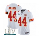 Men's Kansas City Chiefs #44 Dorian O'Daniel White Vapor Untouchable Limited Player Super Bowl LIV Bound Football Jersey