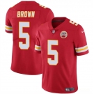 Men’s Kansas City Chiefs #5 Hollywood Brown Red Vapor Untouchable Limited Football Stitched Jersey