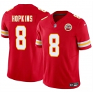 Men’s Kansas City Chiefs #8 DeAndre Hopkins Red 2024 F.U.S.E. Vapor Untouchable Limited Stitched Football Jersey