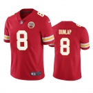 Men's Kansas City Chiefs #8 Dunlap Red Vapor Untouchable Limited Stitched Football Jersey