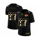 Men's Kansas City Chiefs #87 Travis Kelce Black Jesus Faith Limited Player Football Jersey