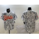 Men's Kansas City Chiefs Team Logo 2024 Arctic Camo Salute to Service Stitched Baseball Jersey