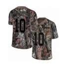 Men's Nike Kansas City Chiefs #10 Tyreek Hill Camo Rush Realtree Limited NFL Jersey