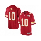 Men's Nike Kansas City Chiefs #10 Tyreek Hill Limited Red Team Color NFL Jersey