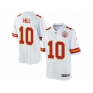 Men's Nike Kansas City Chiefs #10 Tyreek Hill Limited White NFL Jersey